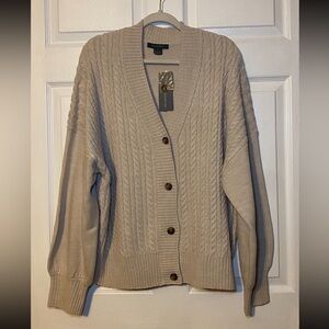 French Connection Babysoft Cable Knit Cardigan